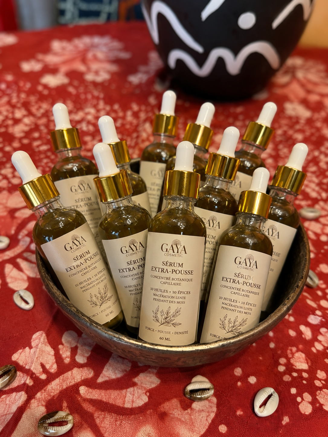 Sérum Extra-Pousse GAYA – Concentré Botanique Capillaire 60 ml