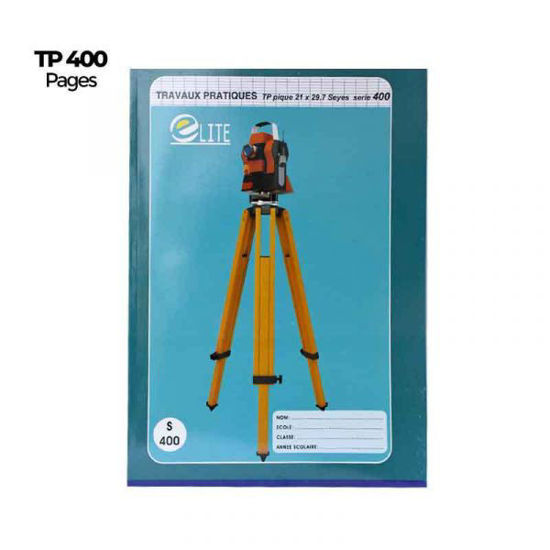 Cahier de 400p